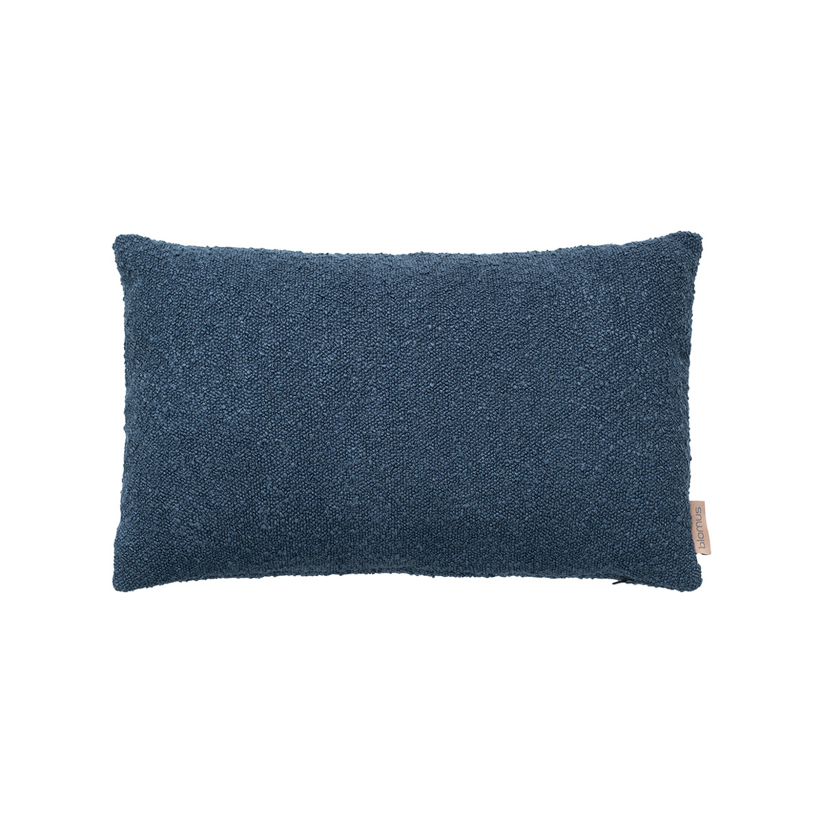Kissenbezug -BOUCLE- Midnight Blue 30 x 50 cm. Material: 90% Polyester, 10% Acryl. Von Blomus.