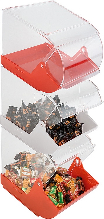 Universalbox PILA, weiß Unterteil weiß, Polypropylen ca. 23 x 14,5 cm, Höhe 15 cm