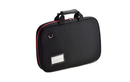 Messertasche Neoprene mit rotem Reißverschluß Giesser