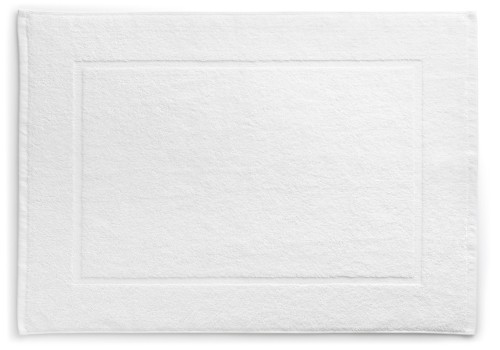 KELA Badvorleger Ladessa 100%Baumwolle schneeweiß 50,0x70,0cm