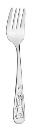 TIERE Kindergabel Chromstahl, mattiert