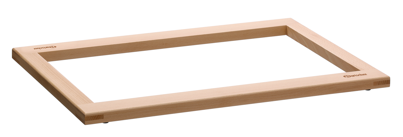 Bartscher Abschlussrahmen Buffet-System CD | Modul-Art: Abschlussrahmen ,Buffet-System Set CD3-1/3 | Maße: 58 x 40,5 x 24 cm. Gewicht: 1,1 kg