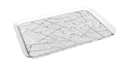 Serviertablett GLANCE 40 x 26 cm, Mikado