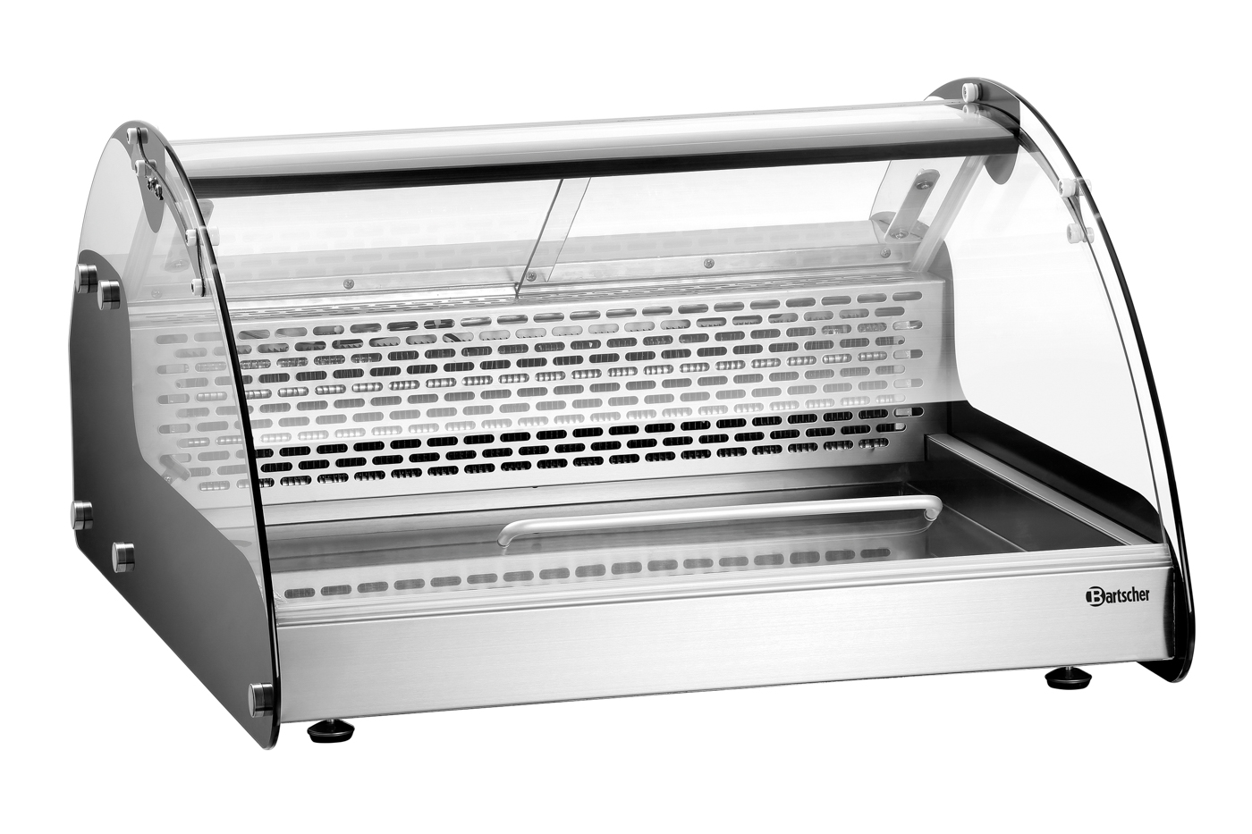 Bartscher Kühlvitrine 105 | Art der Verglasung: 1-fach-Verglasung | Maße: 70 x 88 x 410 cm. Gewicht: 38 kg