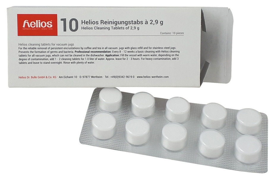 Helios Reinigungstabletten - 10 Stück
