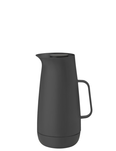 Norman Foster Isolierkanne 1 l. anthracite, Maße: 130 x 160 x 255 mm