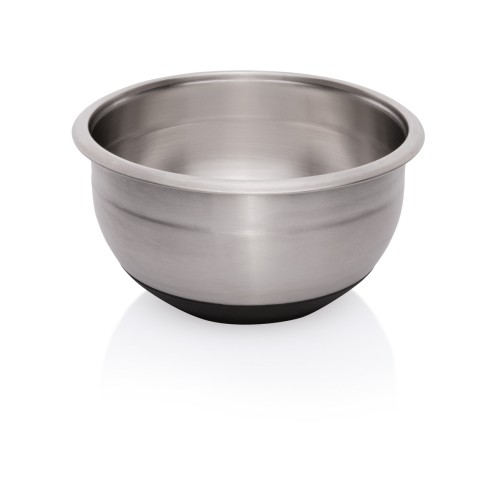 Rührschüssel. Chromnickelstahl. mit rutschhemmendem Boden. Innendurchmesser 20 cm.