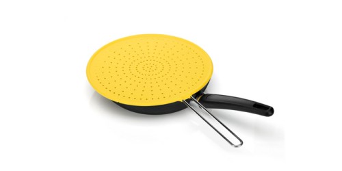 Spritschutzsieb FUSION Ø 28 cm, hellgelb