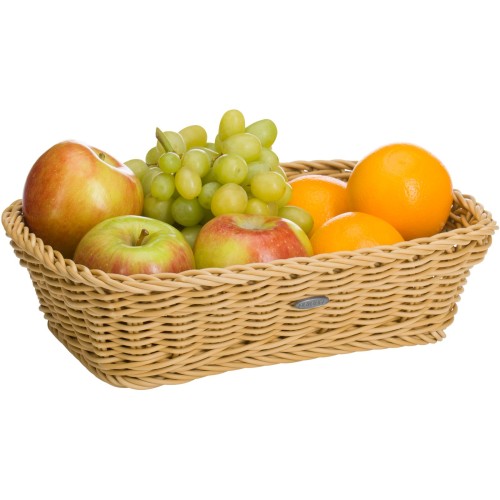 Westmark Korb rechteckig, 31 x 21 x 9 cm, hellbeige