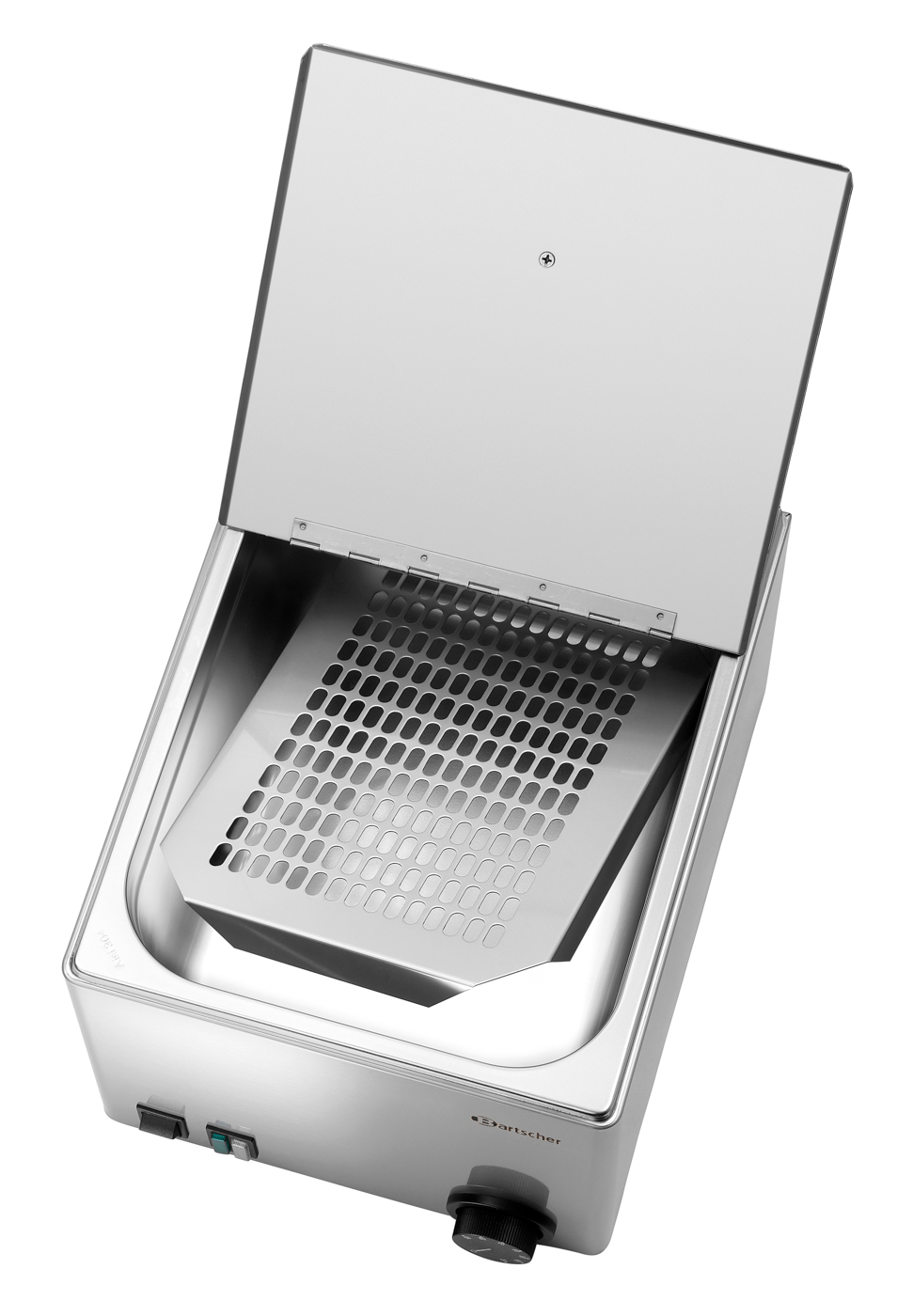 Bartscher Würstchenwärmer 1KA10-FM | BreiteBecken: 240 mm | Maße: 27 x 36 x 24,0 cm. Gewicht:6 kg