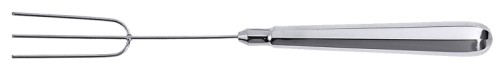 Tunkgabeln mit drei Zinken aus Edelstahl 18/10, hochglänzend, mit exquisitem, handlichem Hohlgriff, spülmaschinengeeignet, hochqualitative