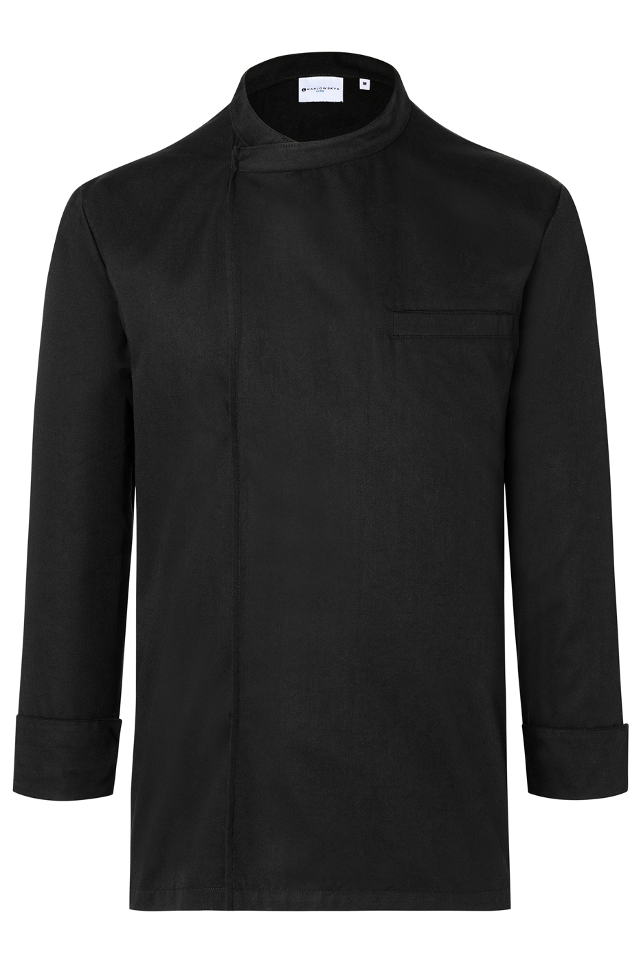 Langarm Überwurf-Kochhemd Basic - Größe: XS