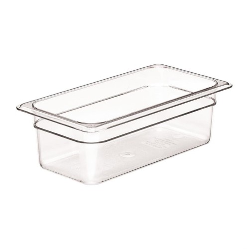 Cambro Camview BPA-freier GN 1/3 Behälter 100mm. Zum Aufbewahren, Transportieren und Servieren. GN 1/3, Durchsichtig,