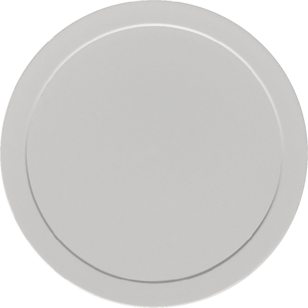 BAUSCHER kunststoffdeckel Deckel grau flach Ø 93 mm