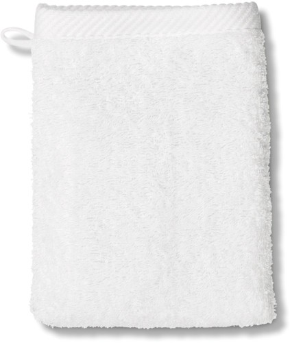 KELA Waschhandschuh Ladessa 100%Baumwolle schneeweiß 15,0x21,0cm