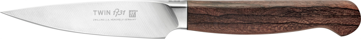 Spick & Garniermesser, 10 cm, Braun, Ziricote, Serie: TWIN 1731. Marke: ZWILLING