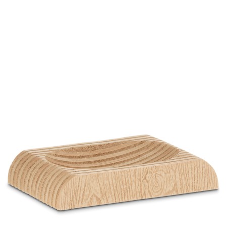 Seifenschale Kaiu Polyresin natur 13,0x9,0x2,5 cm von Kela