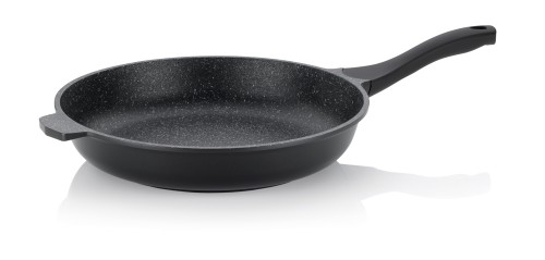 KELA Bratpfanne STELLA NOVA, Aluminium schwarz, Durchmesser: 32 cm, Höhe: 6,5 cm