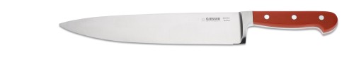 Kochmesser breit 25 cm, POM, rot Giesser - Made in Germany