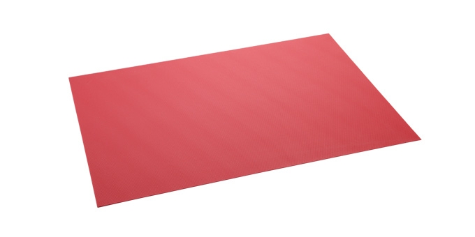 Platzset PURITY FLAIR 45x32 cm, himbeerrot