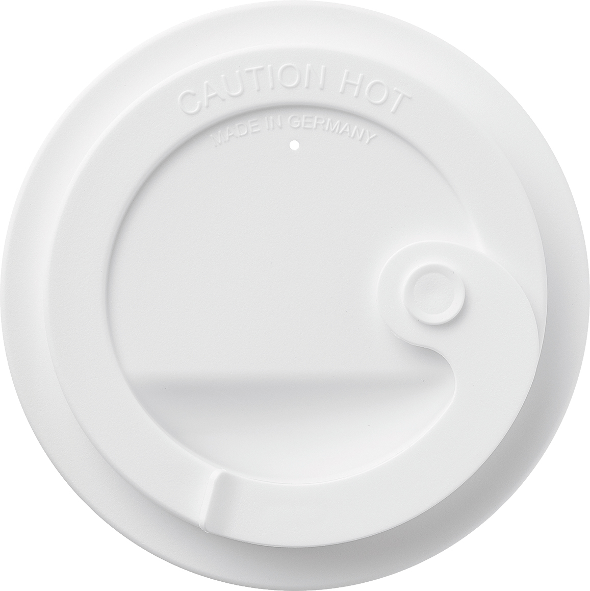 Schönwald DECKEL für Coffee-2-Go-Becher, Farbe: weiss