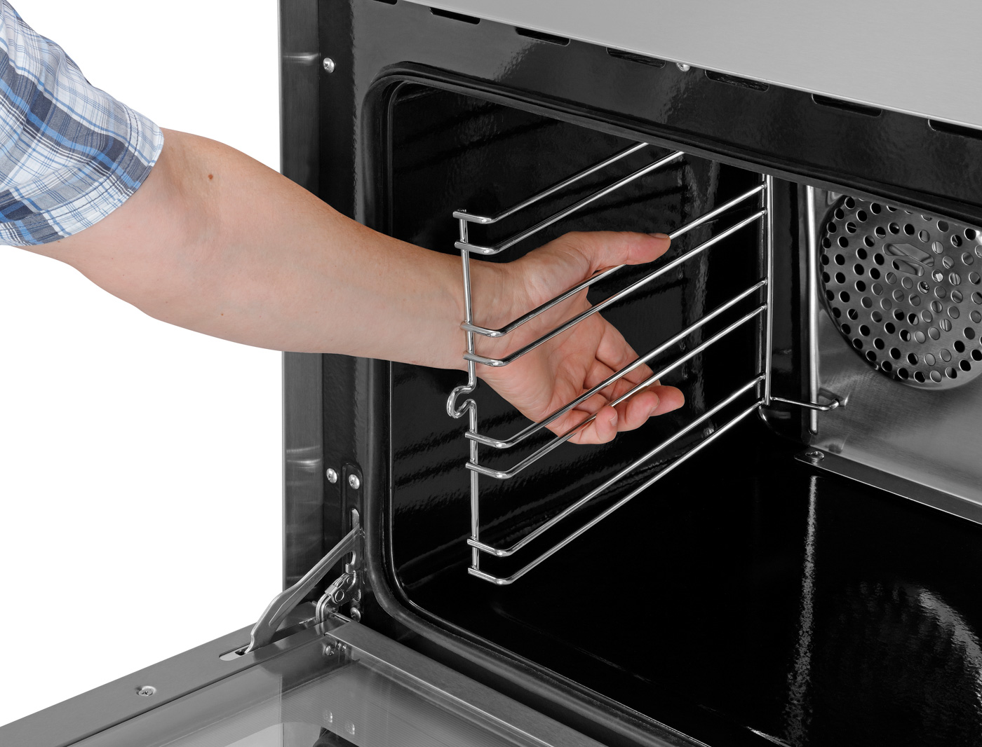 Bartscher Heißluftofen AT90-MDI |Lüftergeschwindigkeit: 1 Stufe | Maße: 59,5 x61,5 x 58,0 cm. Gewicht: 38,4 kg