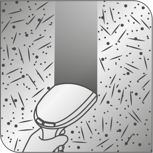 Access Steam Force Dampfbürste, Kraftvolle Dampfleistung, Glättet, Desinfiziert und Beseitigt Staub, Handformat, Natürlicher Dampf,