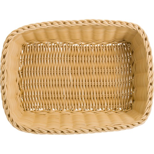 Westmark Korb rechteckig, 31,5 x 22 x 10 cm, hellbeige