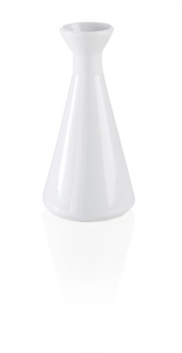 Vase. Porzellan. Durchmesser oben 4,2 cm.