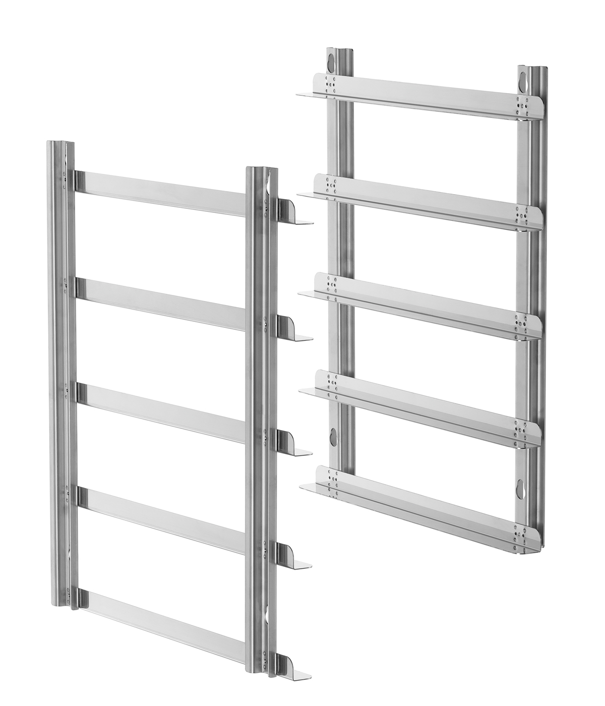 Bartscher Auflageschienen 6040 SST7110 | FormatEinschübe: 600 x 400 mm | Maße: 38,4 x 45,1 x 4,0cm. Gewicht: 1,2 kg