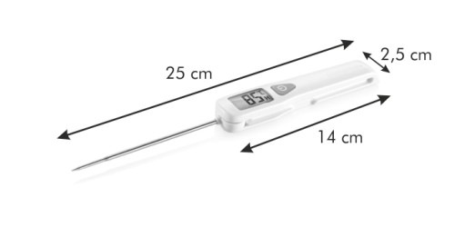 Digitales Thermometer ACCURA, klappbar