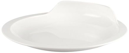 Roltex Teller mit Hilfsfunktion, weiß