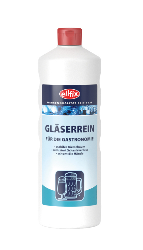 Gläserrein Spülmittel - 1L für manuelle Gläserreinigung