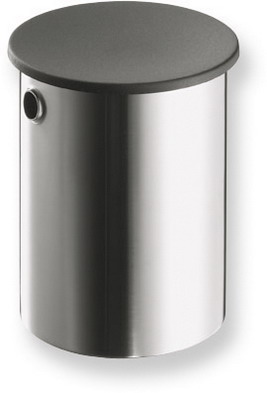Stelton Sahnekännchen CLASSIC, Inhalt: 0,25 Liter, Unterteil aus Edelstahl, Deckel aus schwarzem Kunststoff, Durchmesser: 72 mm, Höhe: 92 mm.