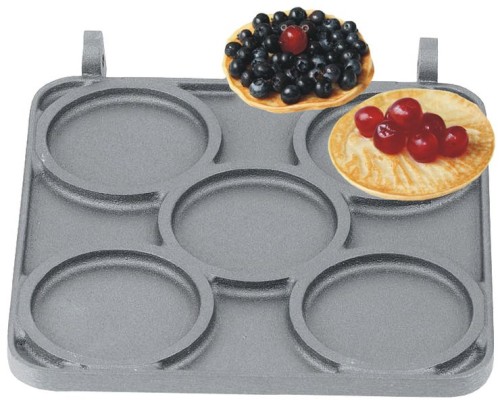 NEUMÄRKER Blinis Backplattensatz für Backsystem antihaftbeschichtetes Aluminium