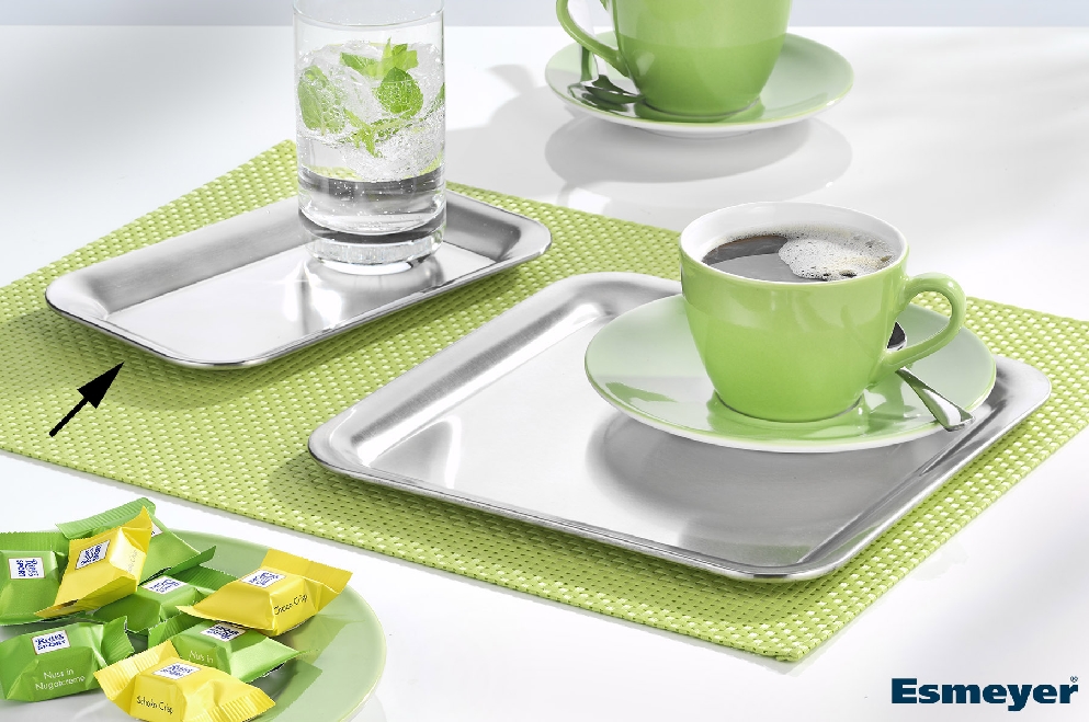 Kaffeehaustablett CHARME rechteckig, 21,5 x 13 x 1,5 cm (LxBxH),