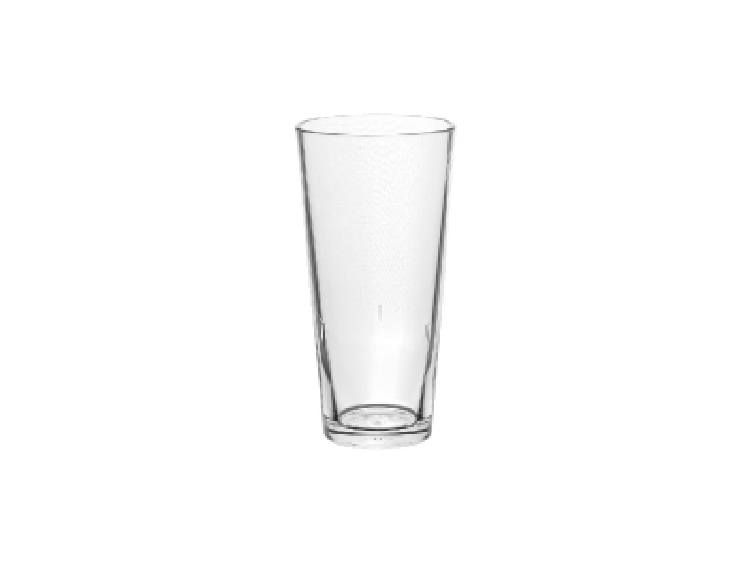 Roltex Longdrinkglas Tao 28cl aus unzerbrechlichem, glasklarem Kunststoff, BPA-freie Materialien