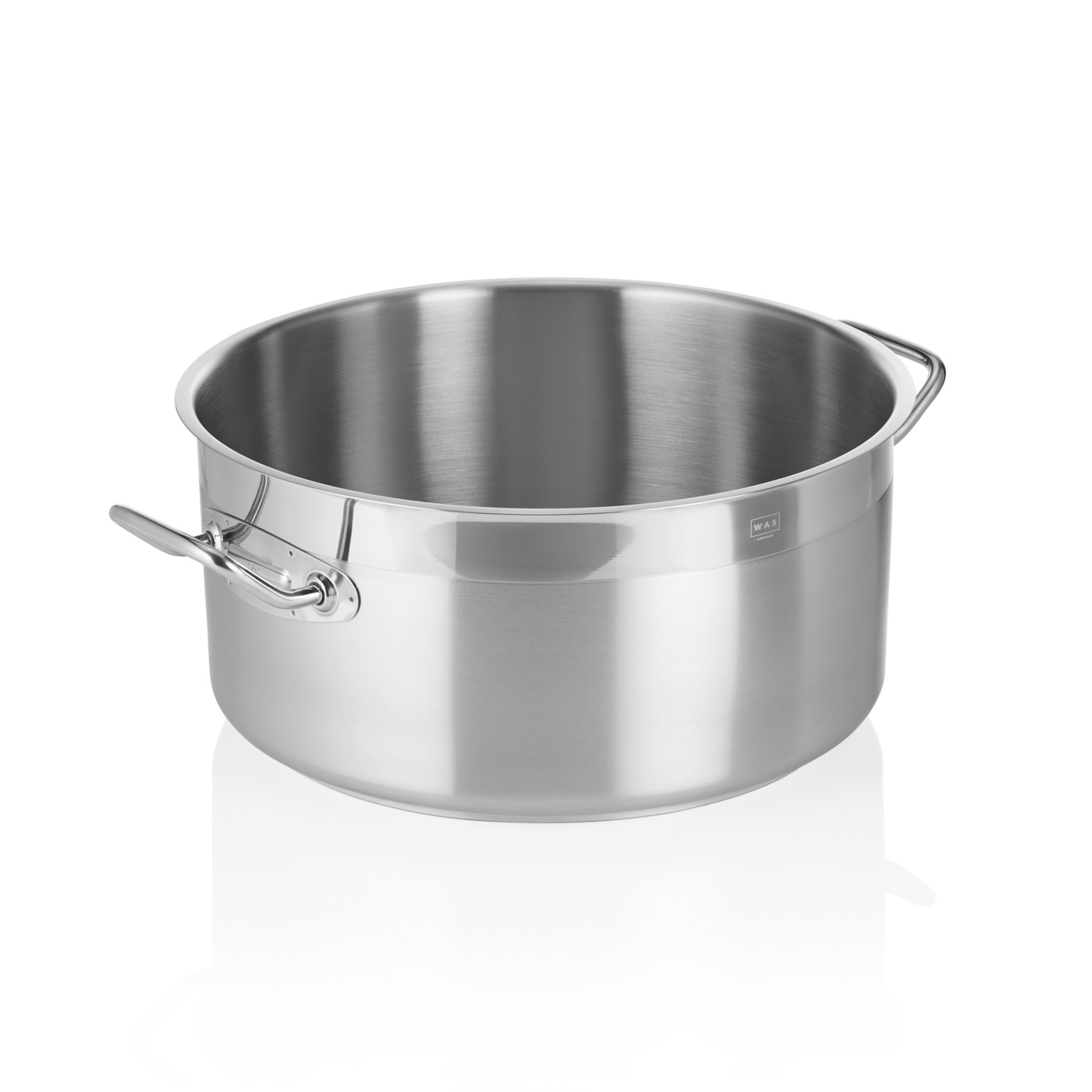 Bratentopf Cookware 21, Ø 32 cm, Chromnickelstahl 18/10 Flache Ausführung