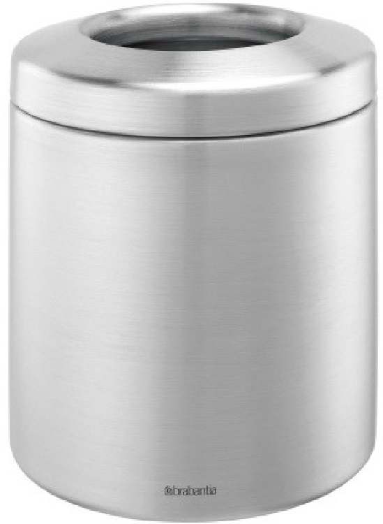 Brabantia Tischabfalleimer Matt Steel