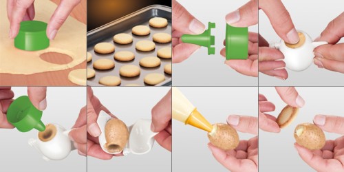 Förmchen für gefülltes Gebäck DELÍCIA, 3 Ostermotive