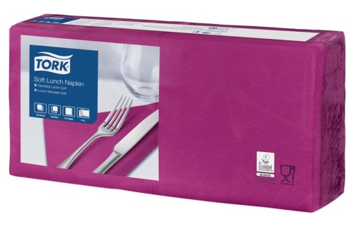 Tork Soft Lunchserviette Violett Advanced Violett