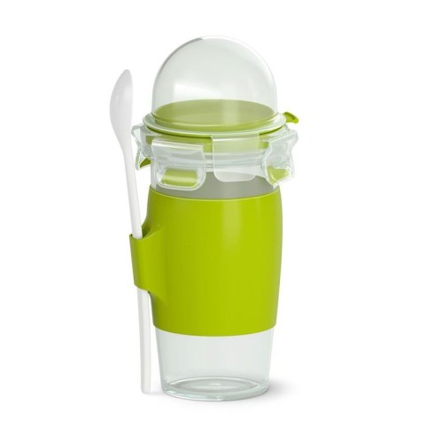 Emsa CLIP & GO Joghurt-Becher 0,45 Liter - spülmaschinenfest - Made in Germany