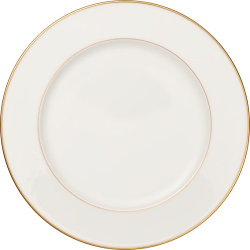 Villeroy & Boch Teller flach, 33 cm Durchmesser, Serie Anmut Gold