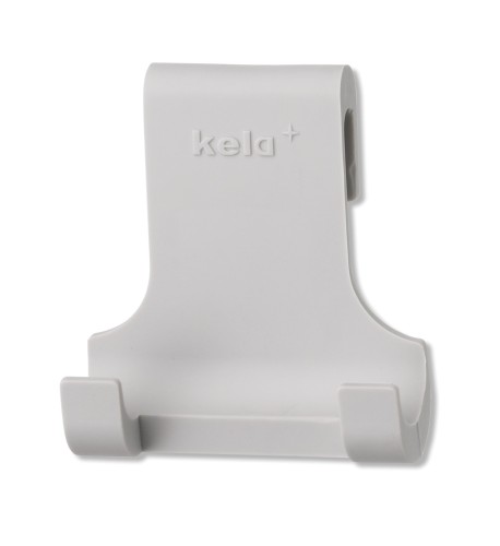 KELA Haken Tim Silikon hellgrau 8,5x4,0x9,5cm