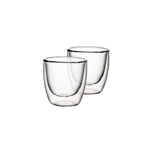 Villeroy & Boch Becher S, Set aus 2 Stück, 6,8 cm Durchmesser, Serie Artesano Hot Beverages, Inhalt: 0,11 Liter