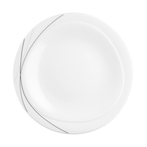 Seltmann Frühstücksteller 23 cm, Form: Trio, Dekor: 71381 Highline