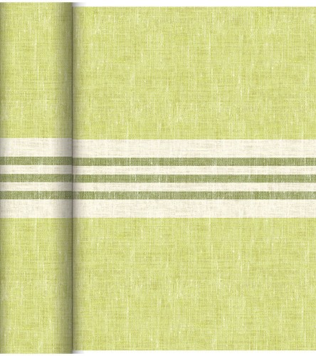 DUNI Dunicel-Tischläufer Tête-à-Tête 24 m x 0,4 m (20 Abschnitte), Raya kiwi