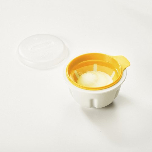 Joseph Joseph M-Poach - Mikrowellen Ei-Pochierer - weiß/gelb