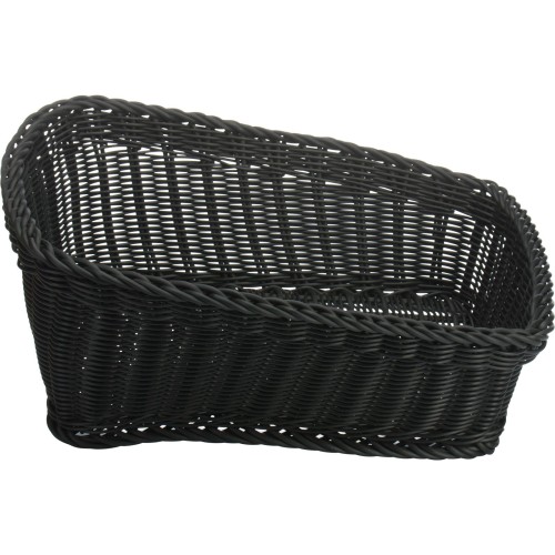 Westmark Präsentationskorb eckig, 42 x 50 x 14/24 cm, schwarz