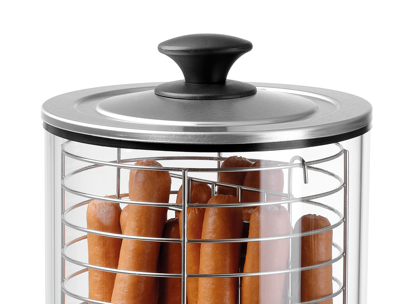 Bartscher Hot-Dog-Glaszylinderschutz 200 |Ausgelegt für: Hot-Dog-Glaszylinder Ø 200 mm |Maße: 20 x 20 x ,3 cm. Gewicht: 0,03 kg